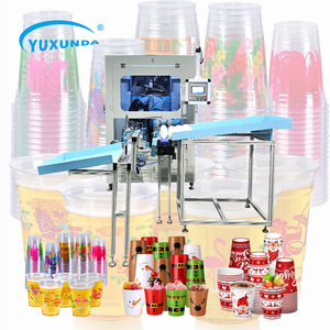 Máquina de impresión de vasos de papel personalizada de fábrica Yuxunda, máquina de impresión Digital de tazas de té para llevar, impresora de tazas multicolor CMYKW - Product Image 3