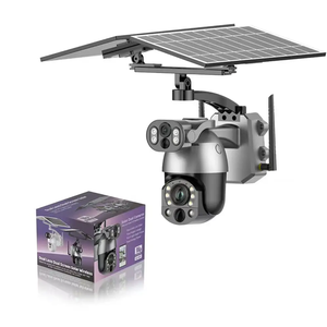 2024 i-Cam Outdoor-Sicherheit Solar-CCTV-Kamera 5MP Dual-Objektiv 50X Zoom 4G Sim-Karte Bewegungs erkennung Nachtsicht Neues Netzwerk - Product Image 5