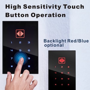 Popolare a buon mercato standalone tastiera intelligente di controllo accessi 125KHz lettore di schede di accesso RFID serratura