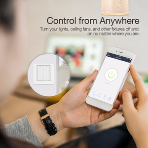 适用于图雅中性智能按钮开关WiFi BLE钥匙灯按钮家用智能开关与Alexa语音控制配合使用 - Product Image 6