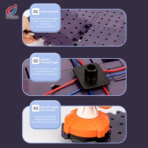 Chengji Hot Sale Children's Educational <strong>Building</strong> <strong>Blocks</strong> Diy Circuit Toy Aerospace <strong>Science</strong> and Education <strong>Building</strong> <strong>Block</strong> Set - Product Image 4