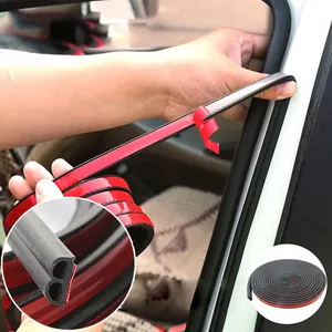 Araba sızdırmazlık şeridi b-tipi kapı ses yalıtımı şerit tüm araba genel gövde toz ve su geçirmez modifiye kauçuk şerit - Product Image 2