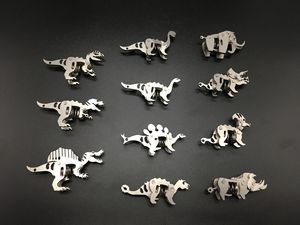 Mô Hình Kim Loại 3D Động Vật Lắp Ráp Cơ Khí Bằng Thép Không Gỉ Xếp Hình Thủ Công Tự Làm Khó Khăn Đồ Chơi Quà Tặng Người Lớn - Product Image 2