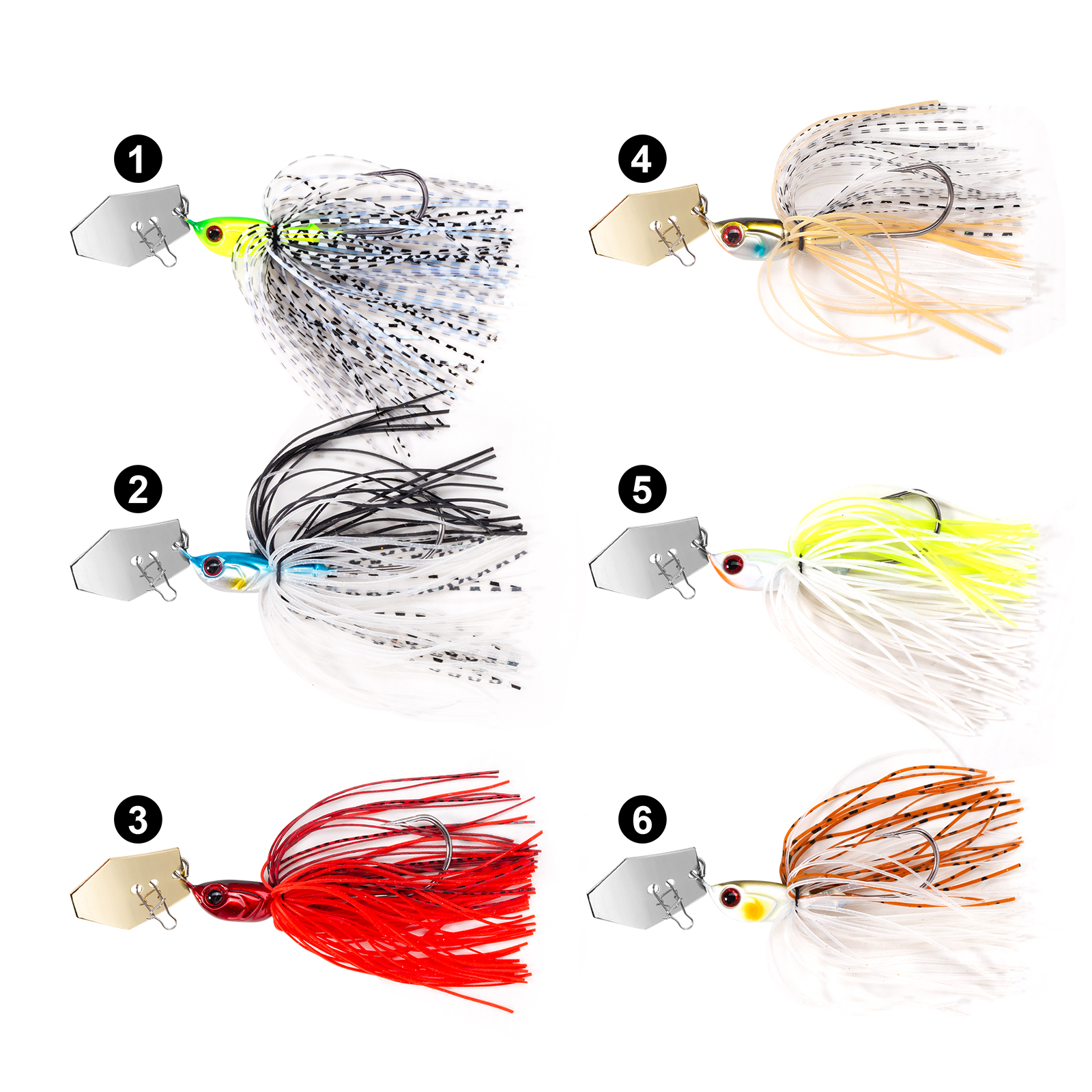 6 colores