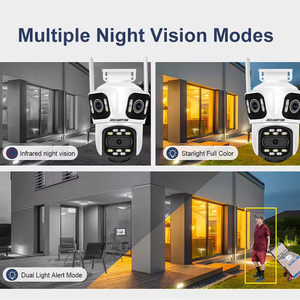 Rscamtom P2P ICSEE Three Lens Three Screen Wifi PTZ <strong>Camera</strong> 6K HD Outdoor IP <strong>Camera</strong> Auto Tracking Video Security Cameras Wifi - Product Image 4