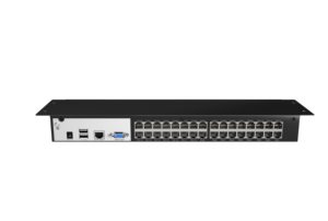 17&quot; LED KVM Switch 32 Port VGA Over Ethernet <strong>MT</strong>-<strong>VIKI</strong> + 32 Packs VGA to RJ45 Adapter, Rackmount LCD KVM Console Drawer Over CATX - Product Image 4
