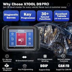 XTOOL D9 Pro+kc501 All System Bidirectional Scan Tool+key <strong>Programmer</strong> Xtool D9 Pro Master with Topology Map DoIP/CAN FD 42+ Reset - Product Image 5