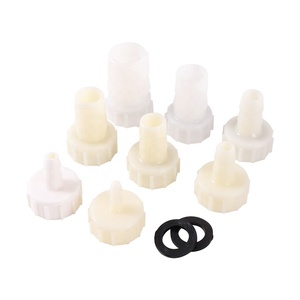 Plastic 1/2" Female Thread 4 6 8 10 12 <strong>14</strong> <strong>16</strong> 20mm Barbed Straight Connector Adapter Water Tank Fitting Joint