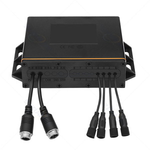 Sistema de sensor de aparcamiento de 24V, sistema de marcha atrás de vehículos pesados de 4 sensores con pantalla LED - Product Image 2