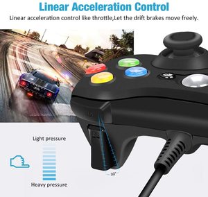 Xbox 360 için ince PC oyun denetleyicisi Gamepad çift titreşim Turbo Joypad Xbox 360 için - Product Image 5