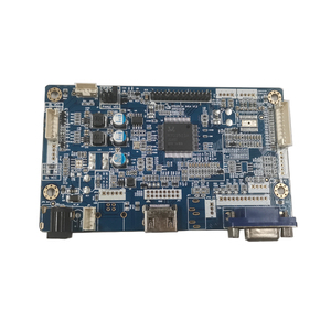 液晶显示屏控制器板DVI VGA视频输入支持12v转换器控制器板