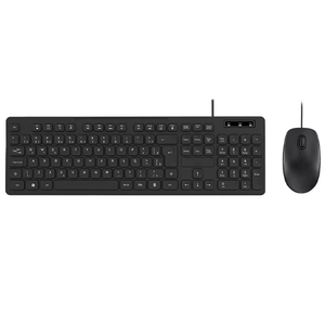 Full Sized Ergonomic USB <strong>Keyboard</strong> and <strong>Mouse</strong> Kit Quiet Wired <strong>Keyboard</strong> and <strong>Mouse</strong> Combo for Laptop and Desktop PC <strong>Computer</strong> - Product Image 2
