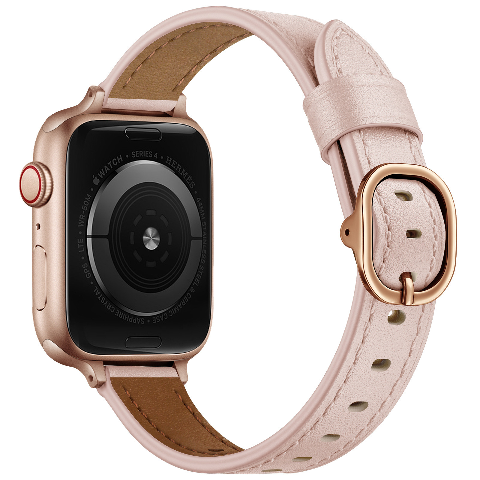Pink(rose gold buckle)