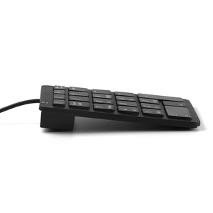 Teclado numérico inalámbrico de 2,4 GHz de tamaño pequeño, teclado Digital de 18 teclas para Contabilidad, cajero, portátil, tabletas
