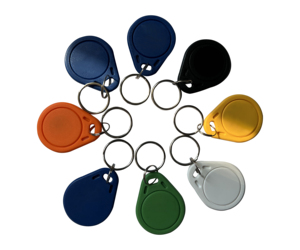 QR Code RFID NFC 213 215 216 424DNA I Code SLIX2 13.56MHz ABS RFID KEYFOB MINI NFC พวงกุญแจ NFC RFID - Product Image 6