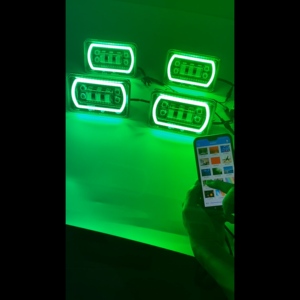 ไฟหน้า Led สี่เหลี่ยมขนาด4X6นิ้ว,ไฟ Led อัตโนมัติสำหรับรถยนต์4X6นิ้วไฟ RGB ทรงสี่เหลี่ยมขนาด4X6นิ้ว - Product Image 6