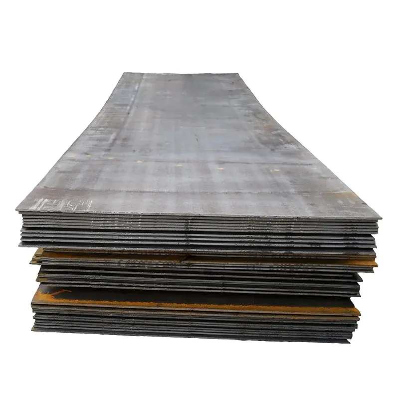 Placa de acero al carbono laminado en frío de primera calidad con rango de espesor de precio de mercado 6,0-50,0 Mm placa de acero al carbono