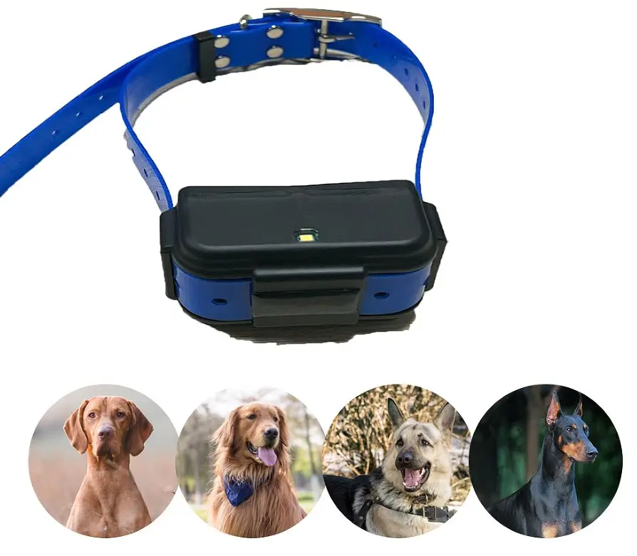 Dispositivo de seguimiento de ubicación antipérdida para mascotas, de voz con Monitor Batería grande, localizador GPS en tiempo Real, rastreador GPS impermeable para perros