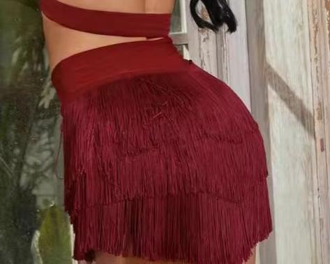 Red skirt