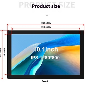 10.1inch IPS <strong>Raspberry</strong> <strong>Pi</strong> HD LCD <strong>Display</strong> with Metal Case for <strong>HDMI</strong> Touch Screen TFT - Product Image 3