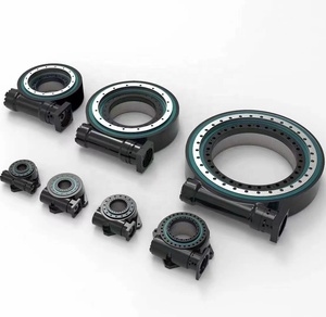 90 Degree Small Hollow Shaft <strong>Rotating</strong> Actuator <strong>Table</strong> Helical Gear Motor Hollow Rotary <strong>Table</strong> - Product Image 2