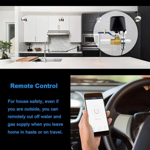 Wifi smart Valvola Sistema di Automazione Domestica di Controllo Valvola per il Controllo Vocale Dell'Acqua a gas Lavoro con alexa echo google home - Product Image 5