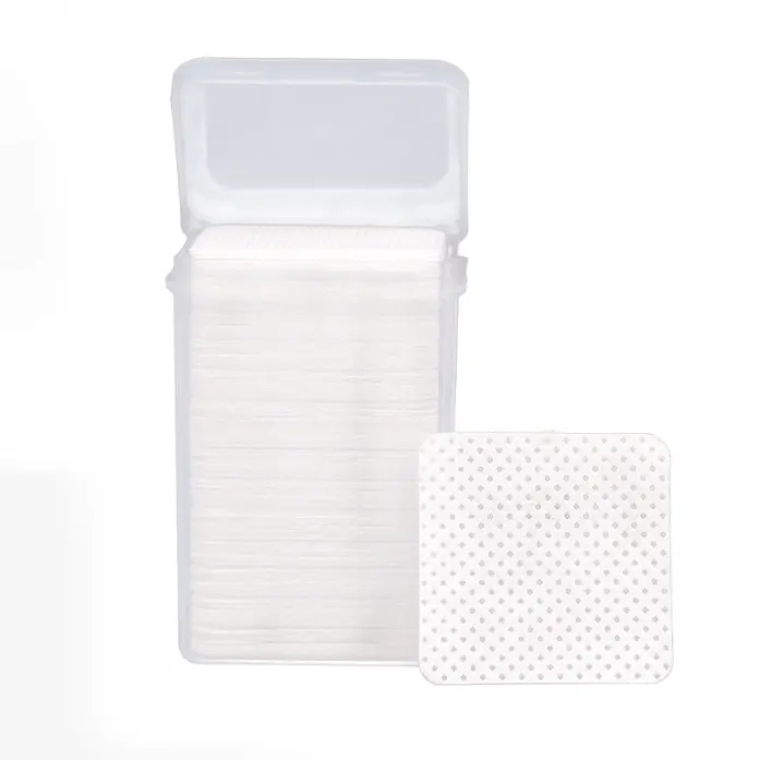 200 pz/scatola tessuti non tessuti colla per ciglia salviette per la pulizia degli ugelli salviette per la rimozione degli adesivi per ciglia
