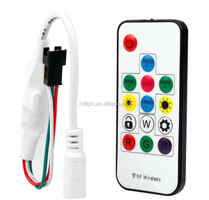 DC5-24V Mini Wifi Controller RGB RGBW Steuerung Dimmer Mit 24 Schlüssel Fernbedienung Für RGB Adressierbare Led Licht Streifen