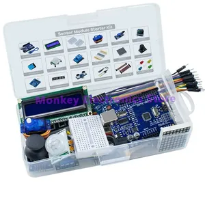 Geeignet für Arduino R3 verbessertes Entwicklungs board LCD1602 OLED 0.96 Anfänger-Lern kit