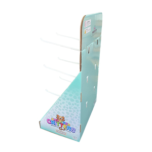 Складная витрина из гофрированного картона с крючками для игрушек - Product Image 2