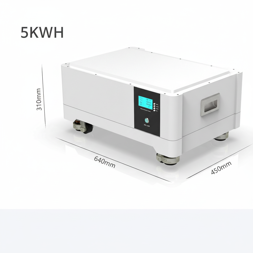แบตเตอรี่ 5KWH=51.2V 100AH