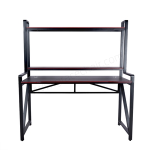 Escritorio DE ORDENADOR DE ESTUDIO Simple de gama alta, muebles de oficina populares con portavasos, superficie de Metal y MDF para uso doméstico - Product Image 1