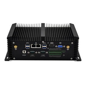 מיני עץ תעשייתי מיני מחשב <span class=keywords><strong>i5</strong></span> 7200u i7 <span class=keywords><strong>7500u</strong></span> חומת אש 2LAN 2 * COM GPIO 4G SIM VGA HD wiFi Fanless משובץ מחשב