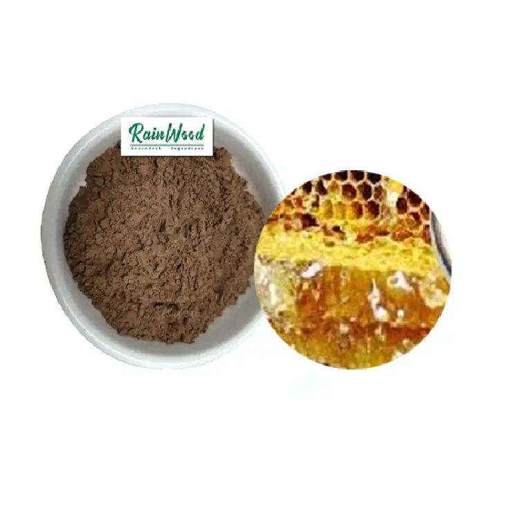 Manufacturer Natural Water Soluble Bee Propolis Extract Flavonoid Bee Propolis Powder