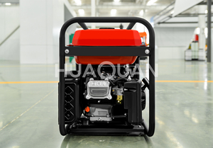 Huaquan เครื่องเชื่อมพลังงานไฟฟ้าแบบพกพา6KVA 5KW ชุดเครื่องกำเนิดไฟฟ้าเบนซินแบบใช้มือสตาร์ท - Product Image 6
