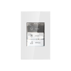 Lanbon ev otomasyon çok fonksiyonlu LCD dokunmatik akıllı ışık anahtarı Tuya Apple homekit akıllı yaşam üç sistem entegrasyonu - Product Image 1