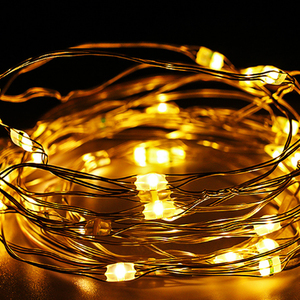 1M 10Led/2M 20LEDs/3M 30Led Stringa Leggiadramente delle Luci di CR2032 Battery Operated mini LED Starry Luci Della Stringa per la Cerimonia Nuziale - Product Image 5