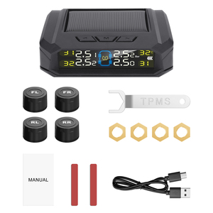 Solar Power TPMS External <strong>Sensor</strong> Universal Tyre Digital LCD <strong>Display</strong> Tire Pressure Monitoring <strong>System</strong> for MPV Off-road Van - Product Image 4