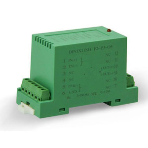 Convertidor de corriente de frecuencia de 24V CC, generador de señal de 4-20mA para control industrial, transmisor de entrada Fv/Fi aislado, PLC