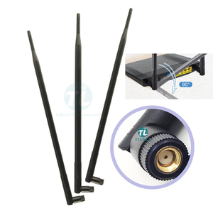 Dual Band Omni Directional Antenna 2.4Ghz/<strong>5Ghz</strong> with RP-SMA Male Connector for Wireless <strong>Wi</strong>-<strong>Fi</strong> Router and Network Devices - Product Image 1