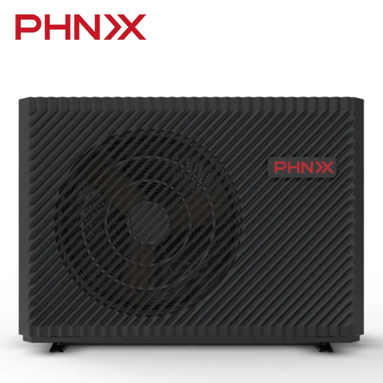 PHNIX Сертифицированный на европейском рынке Инвертор постоянного тока R32 EVI, моноблок, воздушный источник, водяной тепловой насос 10 кВт для отопления, охлаждения, горячей воды