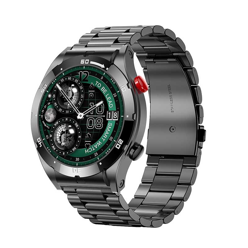 Braccialetto in acciaio nero