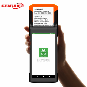 Бесплатный терминал SDK/TMS Android Pos система машина с термопринтером