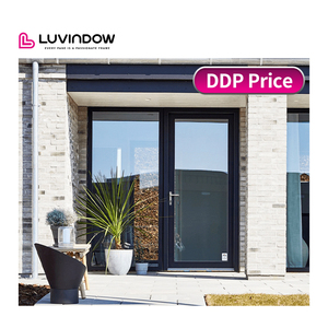 Luvindow Top Lieferant Modern Entry Glastüren Interieur Scheune Haustüren für Haus - Product Image 1