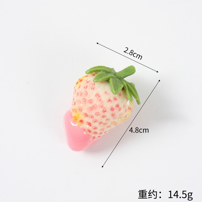 Milky White Strawberry - Fruit Flavor (Model)