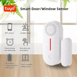 Alarma de ventana antirrobo multifunción, Sensor de puerta con sonido, Automatización Inteligente IOT, App Tuya, Arm/desarma, WiFi - Product Image 2