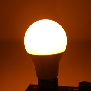 Nuovo prodotto lampadina in plastica e alluminio 100 ~ 240V lampadina a LED cambia la temperatura di colore 3 per interruttore a pulsante - Product Image 6