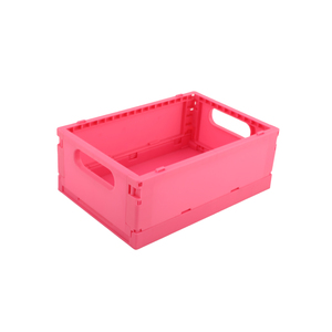 קופסת אחסון מתקפלת מפלסטיק PP, סל מתקפל, ניתן לערום, חמוד, לאחסון איפור, תכשיטים, צעצועים, מארגן אחסון נייד - Product Image 3