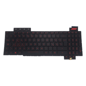 Teclado retroiluminado italiano IT para teclados portátiles ASUS ROG FX503V FX503VD WH51 FX503VM EH73 FX503 AEBKLI01020 - Product Image 5