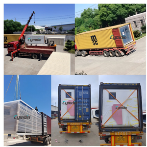Cymdin 40ft thép tùy chỉnh container đúc sẵn không gian ngoài trời viên nang nhà di động cho ký túc xá táo Túp lều văn phòng sử dụng biệt thự - Product Image 6